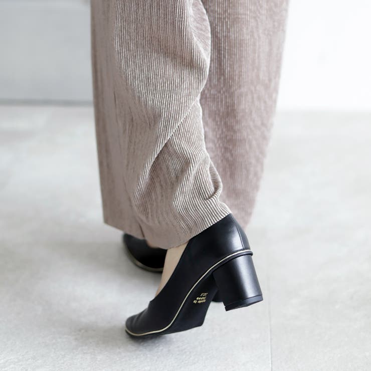 22AW 秋冬新作 日本製 Vカット パンプス 晴雨兼用 防水 レイン | SHOE FANTASY | 詳細画像37 