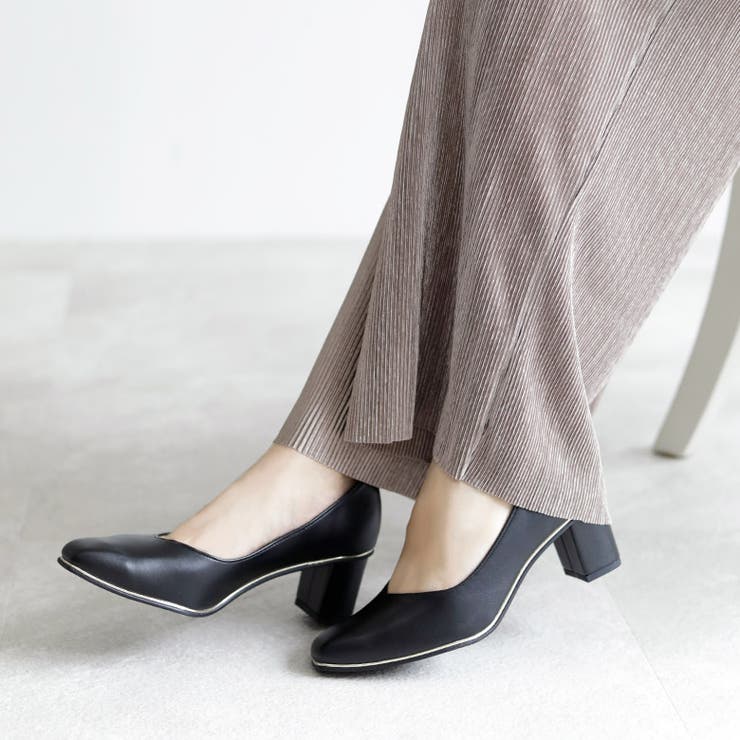 22AW 秋冬新作 日本製 Vカット パンプス 晴雨兼用 防水 レイン | SHOE FANTASY | 詳細画像38 