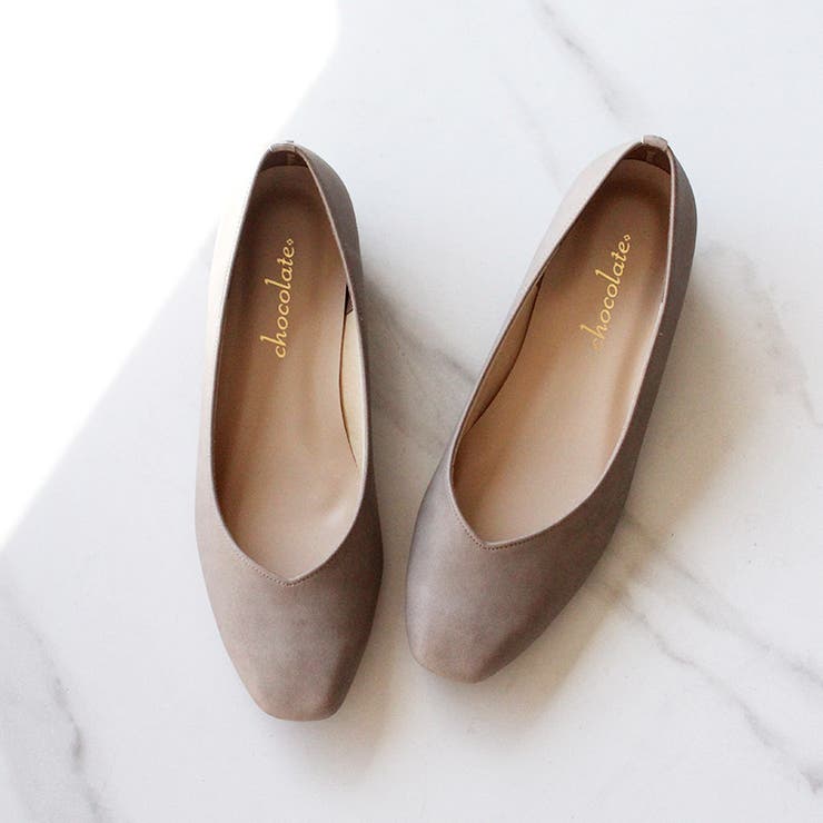 日本製 スクエアトゥ Ｖカットパンプス | SHOE FANTASY | 詳細画像20 