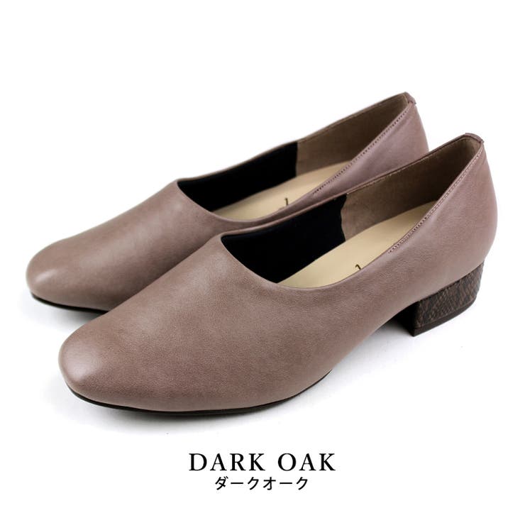 darkoak | 春夏新作 スクエアトゥブーティーパンプス 晴雨兼用 | SHOE FANTASY