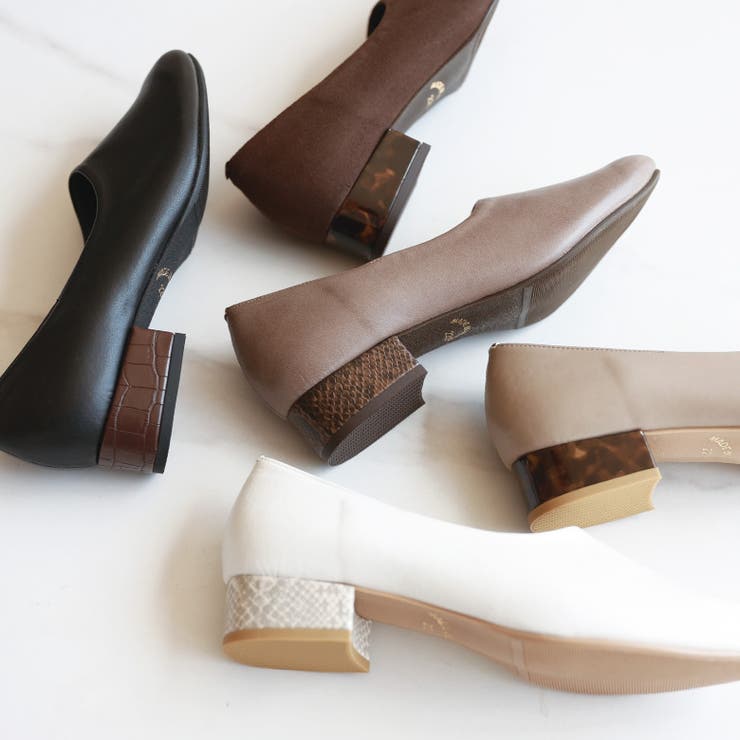 春夏新作 スクエアトゥブーティーパンプス 晴雨兼用 | SHOE FANTASY | 詳細画像11 