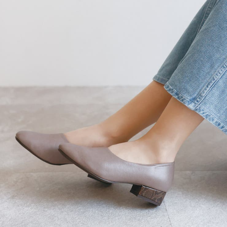 春夏新作 スクエアトゥブーティーパンプス 晴雨兼用 | SHOE FANTASY | 詳細画像33 