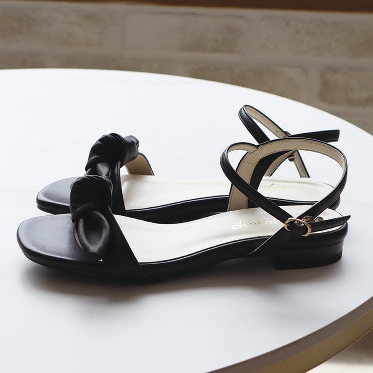 日本製 フロントリボン ストラップサンダル | SHOE FANTASY | 詳細画像9 