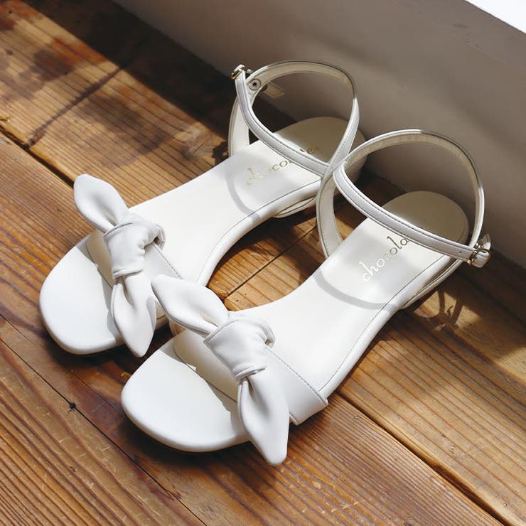 日本製 フロントリボン ストラップサンダル | SHOE FANTASY | 詳細画像15 