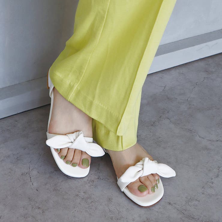 日本製 フロントリボン ストラップサンダル | SHOE FANTASY | 詳細画像17 