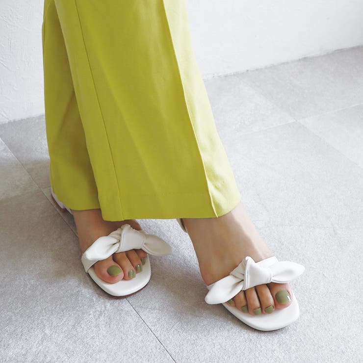 日本製 フロントリボン ストラップサンダル | SHOE FANTASY | 詳細画像20 