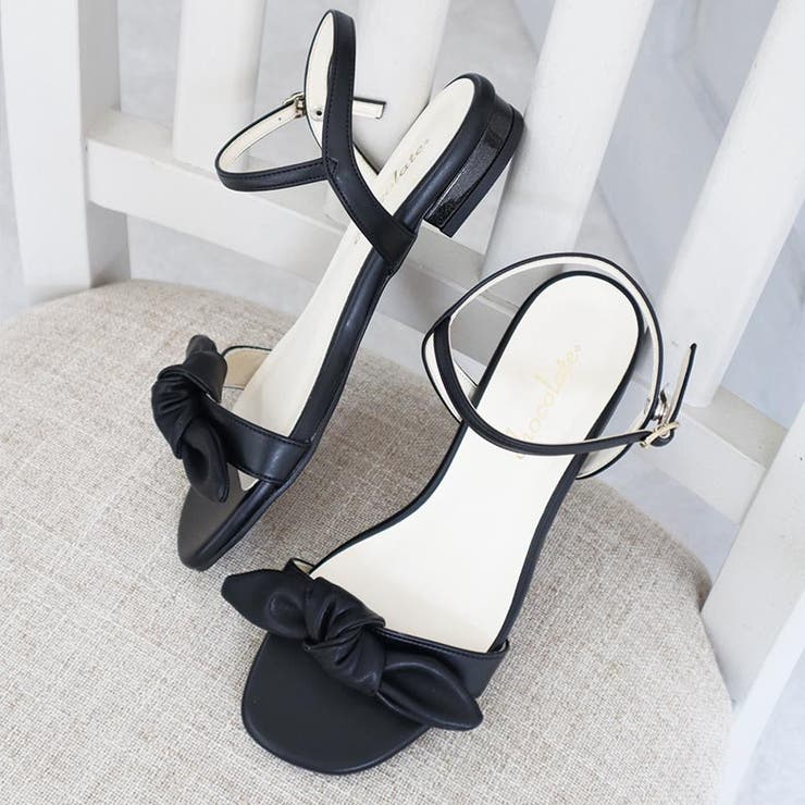 日本製 フロントリボン ストラップサンダル | SHOE FANTASY | 詳細画像10 