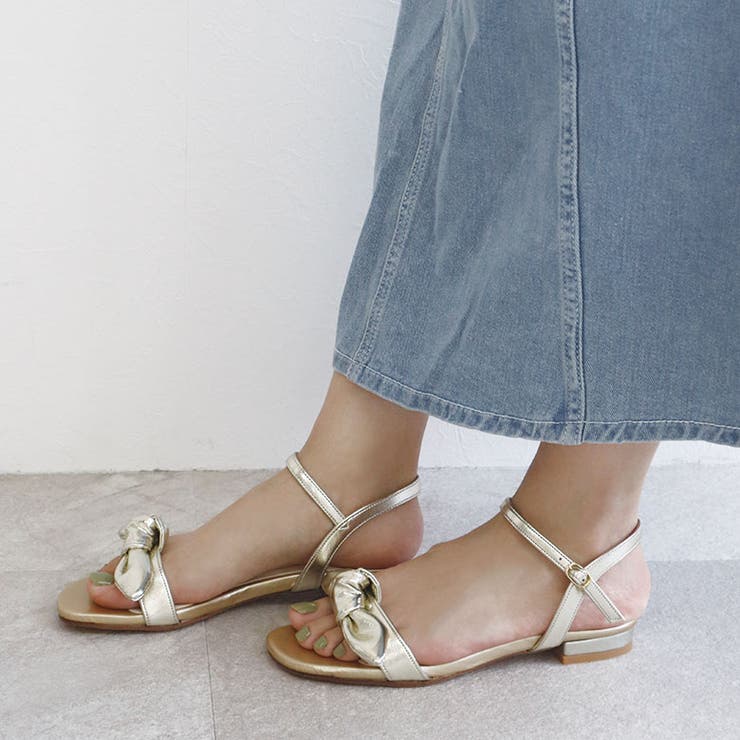 日本製 フロントリボン ストラップサンダル | SHOE FANTASY | 詳細画像25 