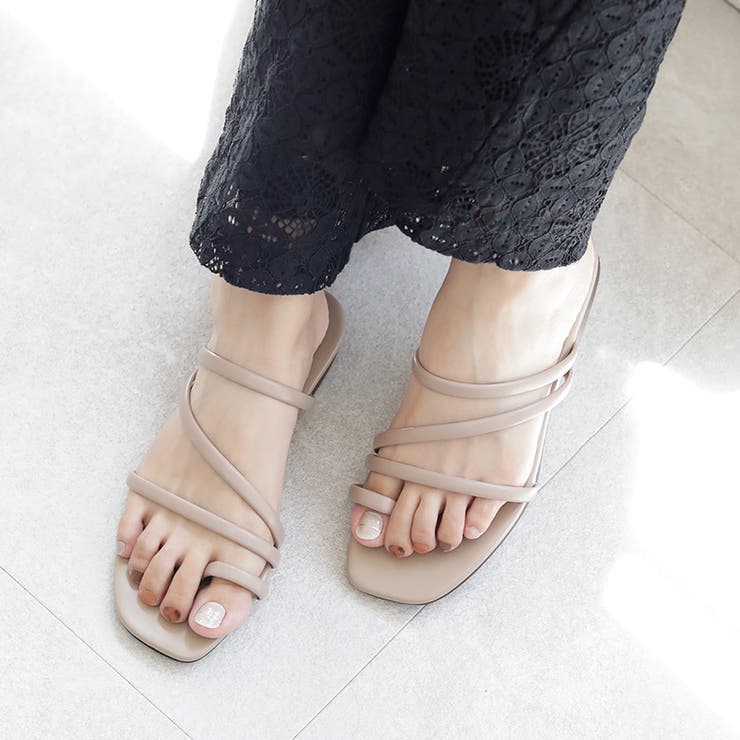 フラットストラップサンダル サンダル リゾートサンダル | SHOE FANTASY | 詳細画像17 