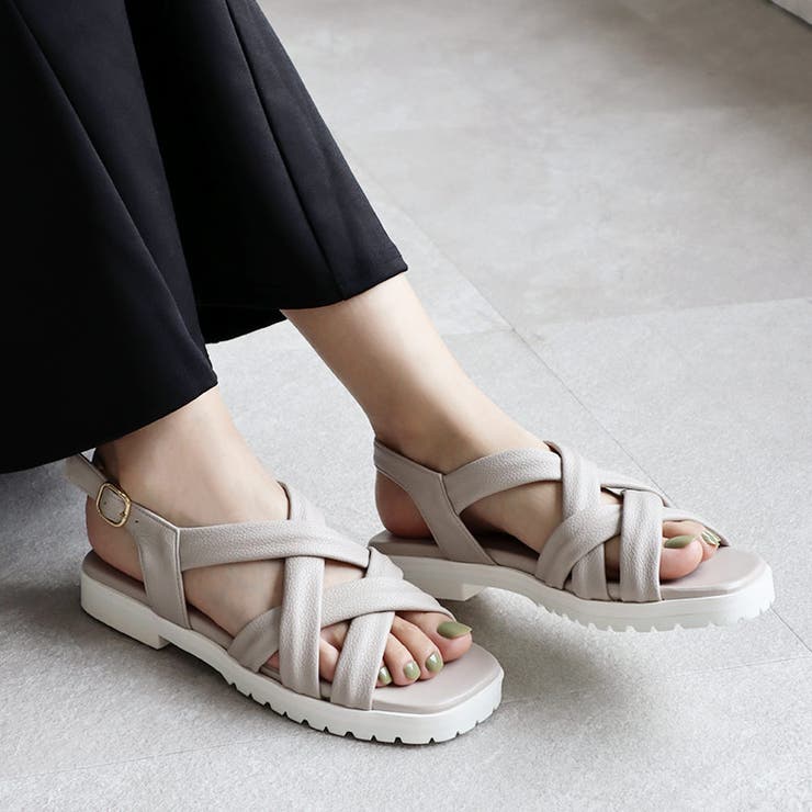 日本製 チューブベルト メッシュサンダル | SHOE FANTASY | 詳細画像17 