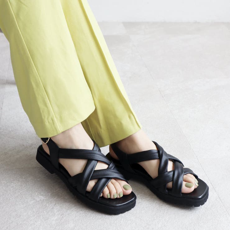 日本製 チューブベルト メッシュサンダル | SHOE FANTASY | 詳細画像9 