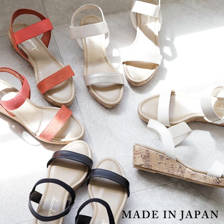 日本製 ネックベルトゴム サンダル | SHOE FANTASY | 詳細画像1 