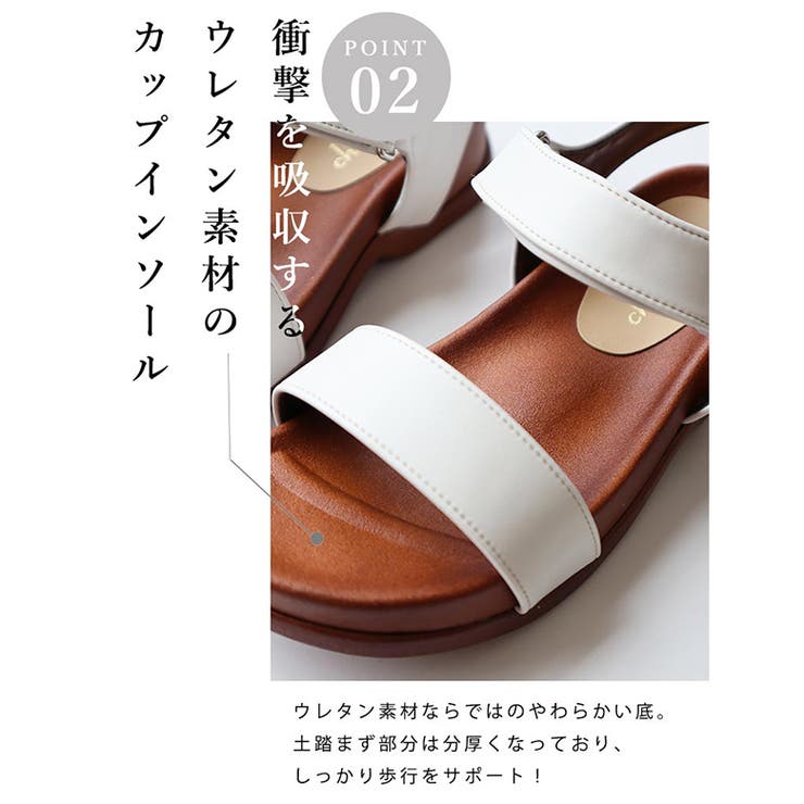 日本製 スポーツサンダル マジックタイプのベルト | SHOE FANTASY | 詳細画像21 