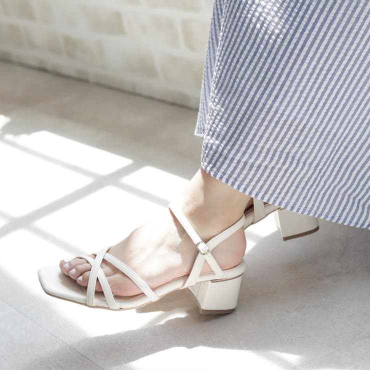 日本製 シンプル ストラップ サンダル  | SHOE FANTASY | 詳細画像17 