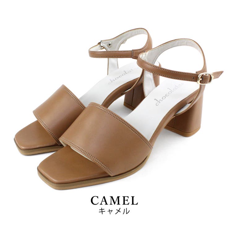 camel | 日本製 シンプル ストラップサンダル | SHOE FANTASY
