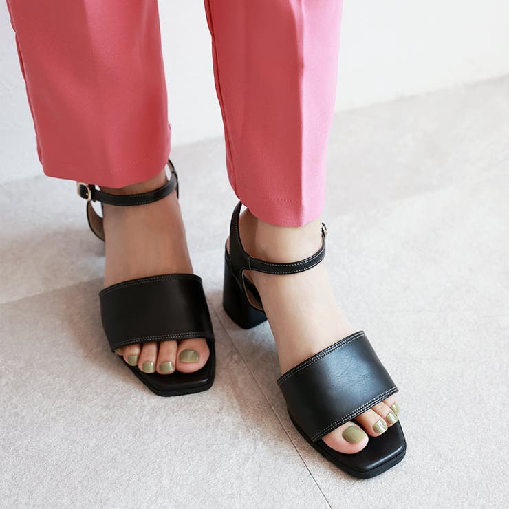 日本製 シンプル ストラップサンダル | SHOE FANTASY | 詳細画像9 