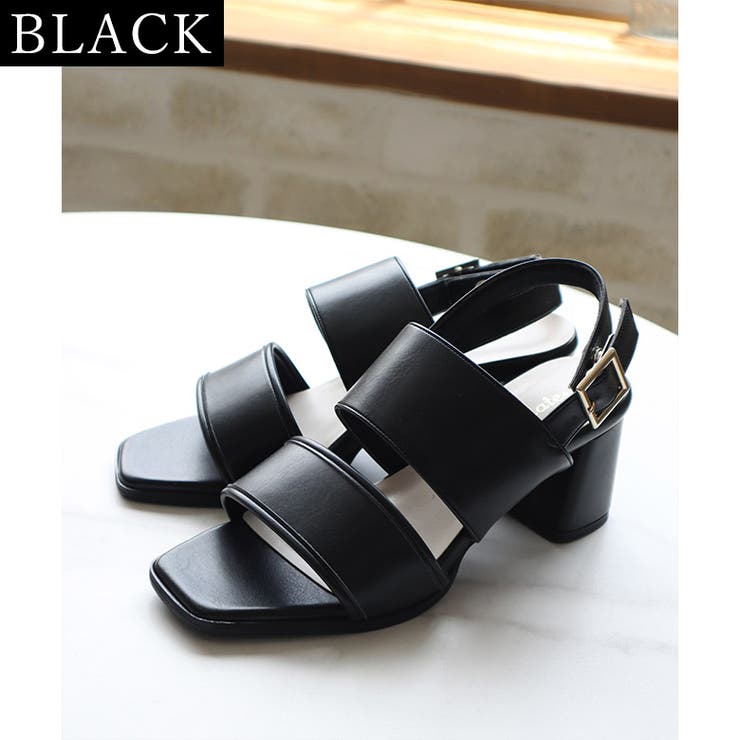 日本製 異素材 ダブルベルト サンダル | SHOE FANTASY | 詳細画像13 