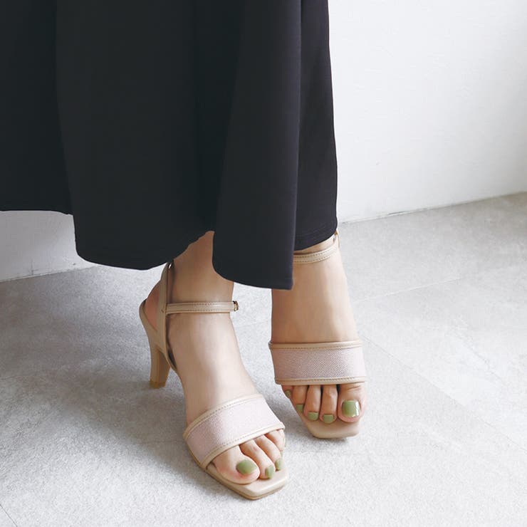 日本製 レースチュール ストラップサンダル | SHOE FANTASY | 詳細画像22 