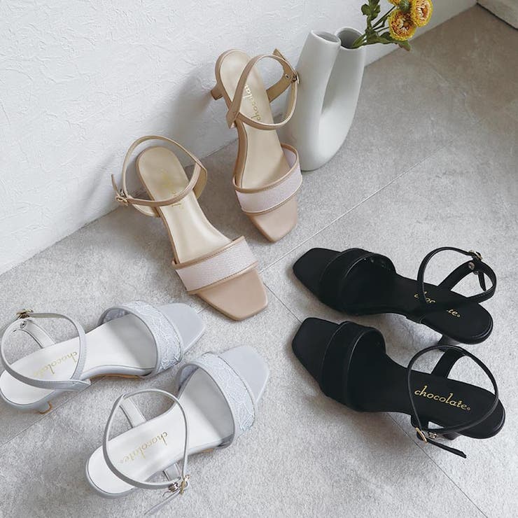 日本製 レースチュール ストラップサンダル | SHOE FANTASY | 詳細画像6 
