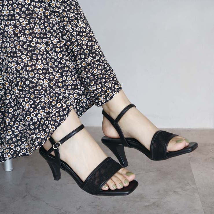 日本製 レースチュール ストラップサンダル | SHOE FANTASY | 詳細画像10 