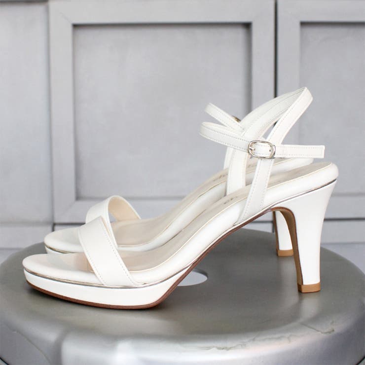日本製 シンプル ストラップ ヒールサンダル | SHOE FANTASY | 詳細画像22 