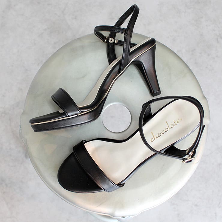 日本製 シンプル ストラップ ヒールサンダル | SHOE FANTASY | 詳細画像9 