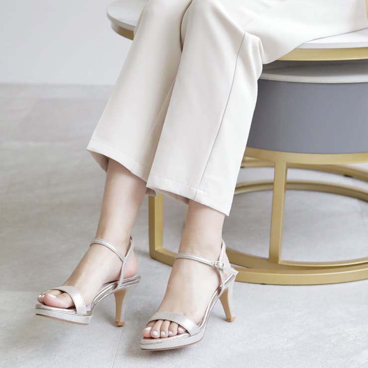 日本製 シンプル ストラップ ヒールサンダル | SHOE FANTASY | 詳細画像35 