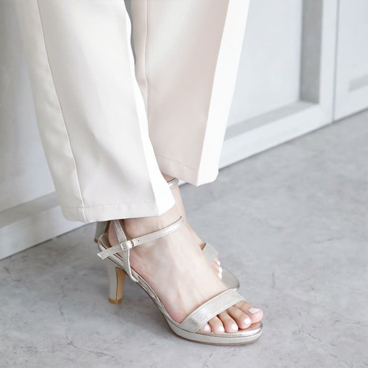 日本製 シンプル ストラップ ヒールサンダル | SHOE FANTASY | 詳細画像37 