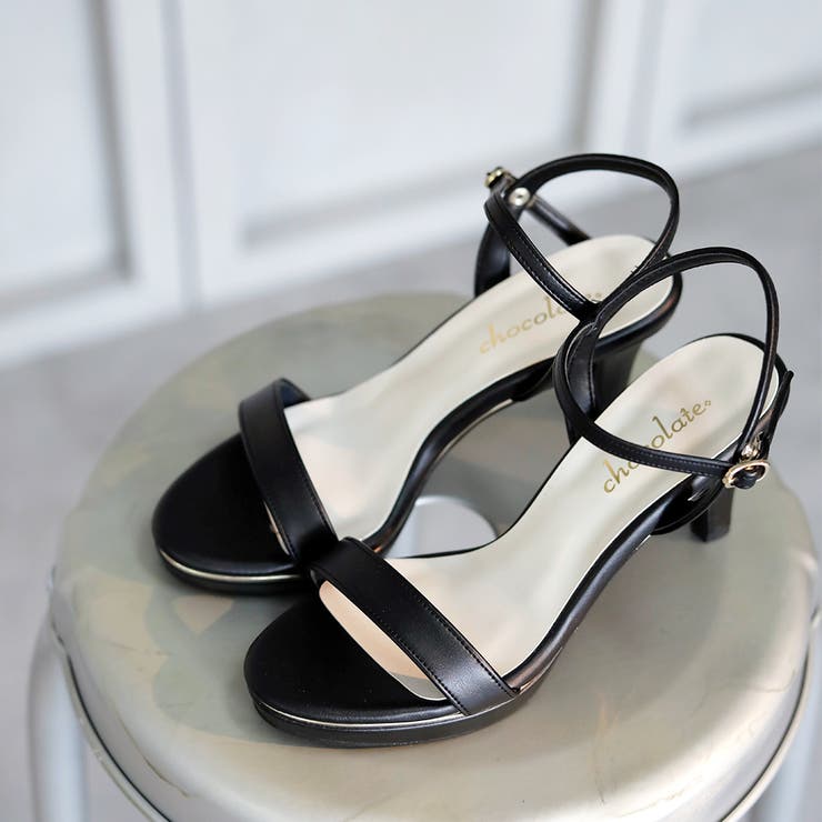 日本製 シンプル ストラップ ヒールサンダル | SHOE FANTASY | 詳細画像19 