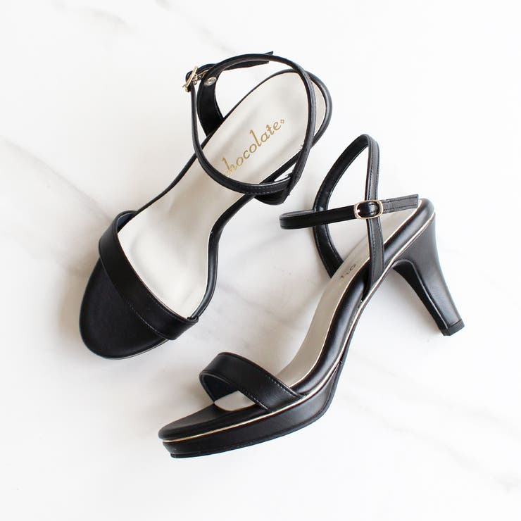日本製 シンプル ストラップ ヒールサンダル | SHOE FANTASY | 詳細画像21 