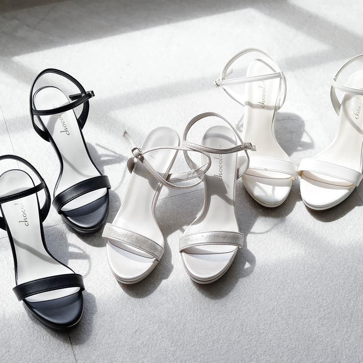 日本製 シンプル ストラップ ヒールサンダル | SHOE FANTASY | 詳細画像46 