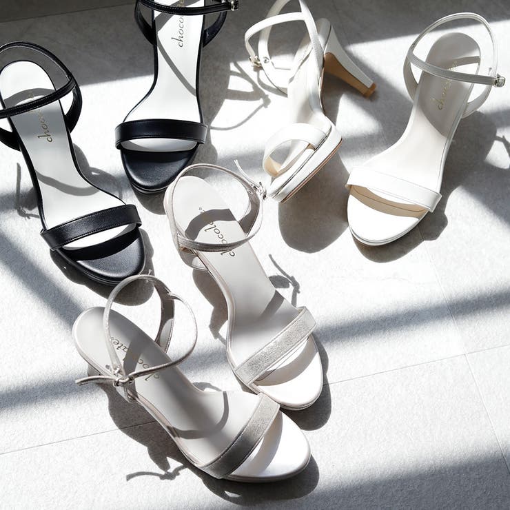 日本製 シンプル ストラップ ヒールサンダル | SHOE FANTASY | 詳細画像47 