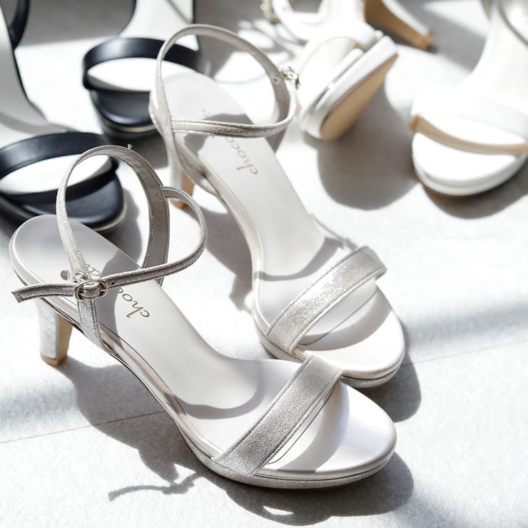 日本製 シンプル ストラップ ヒールサンダル | SHOE FANTASY | 詳細画像48 