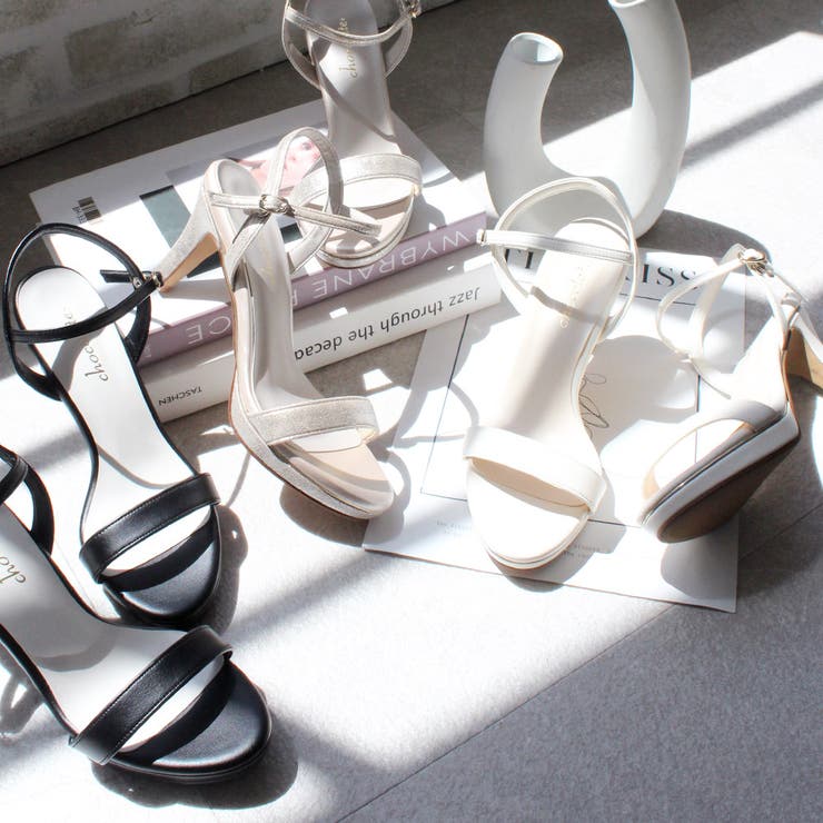 日本製 シンプル ストラップ ヒールサンダル | SHOE FANTASY | 詳細画像50 