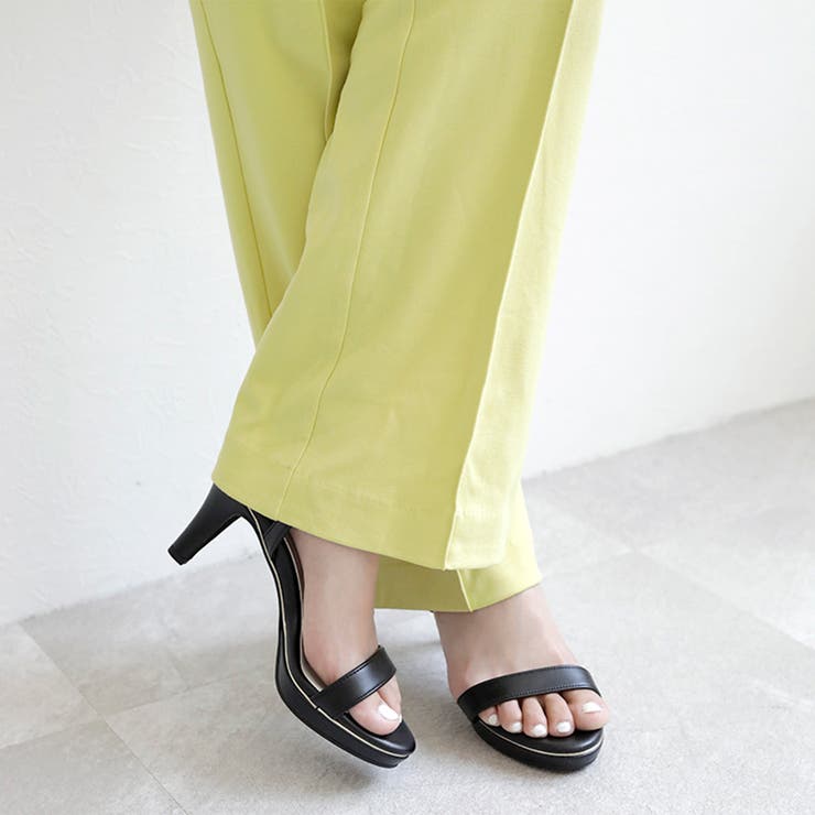 日本製 シンプル ストラップ ヒールサンダル | SHOE FANTASY | 詳細画像16 