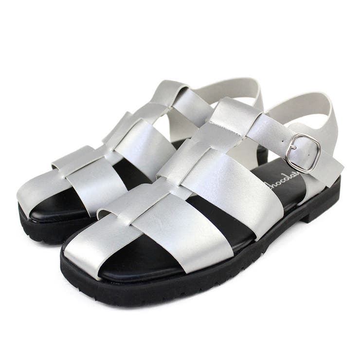 silver | 日本製 ボリューム グルカサンダル | SHOE FANTASY
