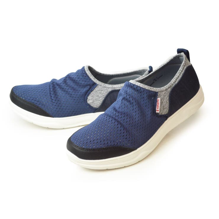 Navy | スリッポン メンズ スニーカー | ShoeSquare