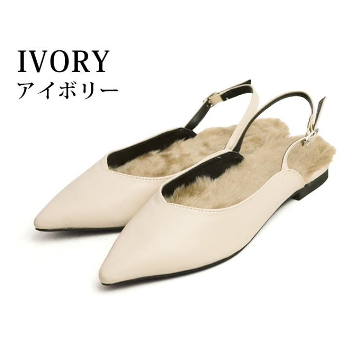 レディース パンプス ファー | ShoeSquare WOMEN | 詳細画像7 