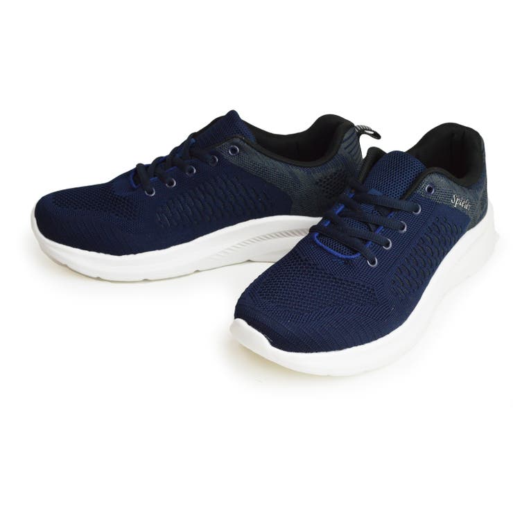 Navy | スニーカー メンズ スリッポン | ShoeSquare