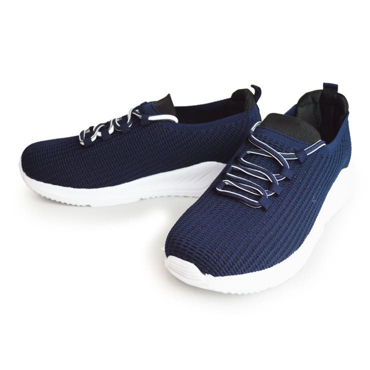 Navy | スニーカー メンズ スリッポン | ShoeSquare
