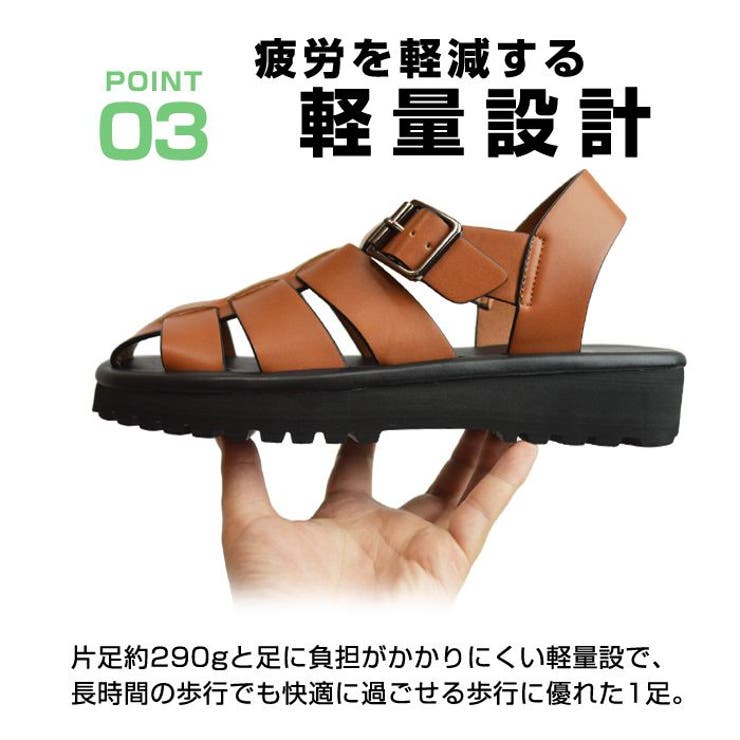 サンダル メンズ スポーツサンダル[品番：FTCS0001035