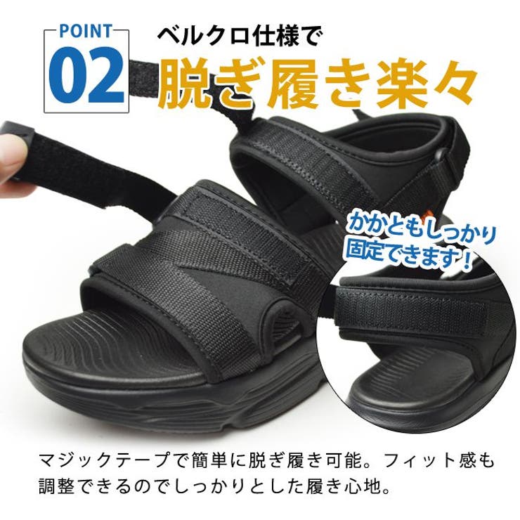 サンダル メンズ スポーツサンダル[品番：FTCS0001154