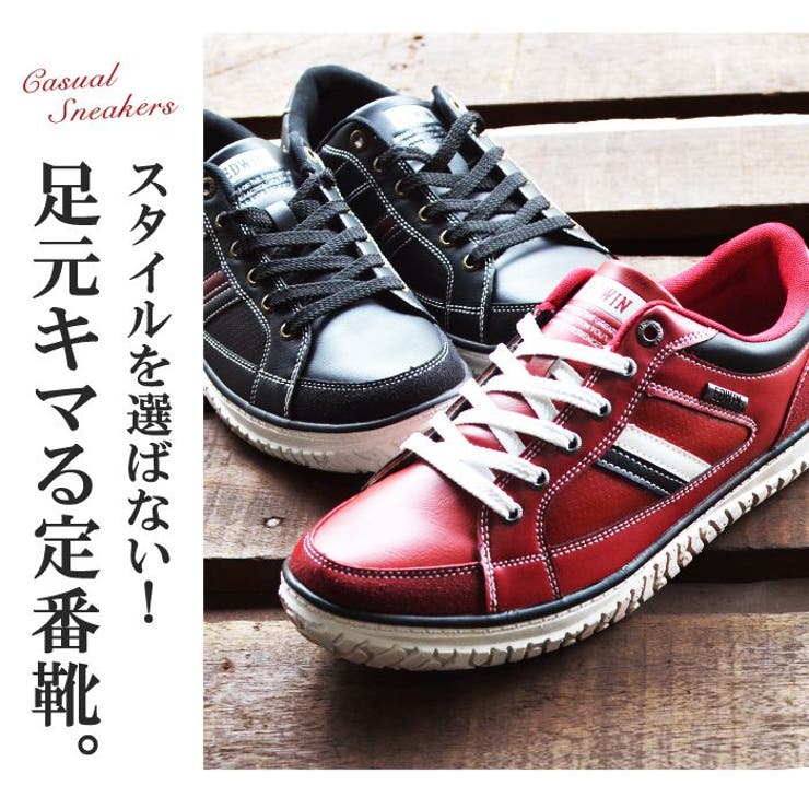 靴 EDWIN genuine quality EDWIN エドウィン スニーカー[品番：FTCS0001172]｜ShoeSquare