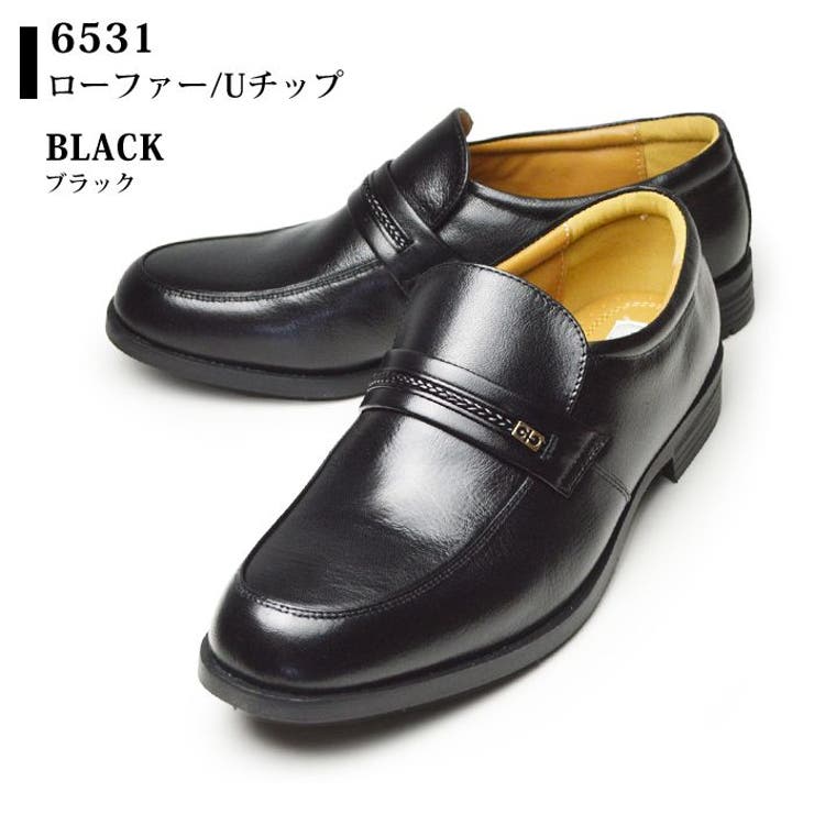 ビジネスシューズ メンズ スリッポン本革[品番：FTCS0001273