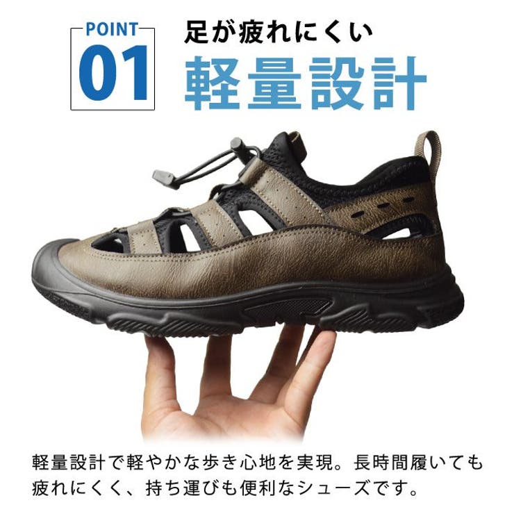 サンダル メンズ アウトドアシューズ | ShoeSquare | 詳細画像9 