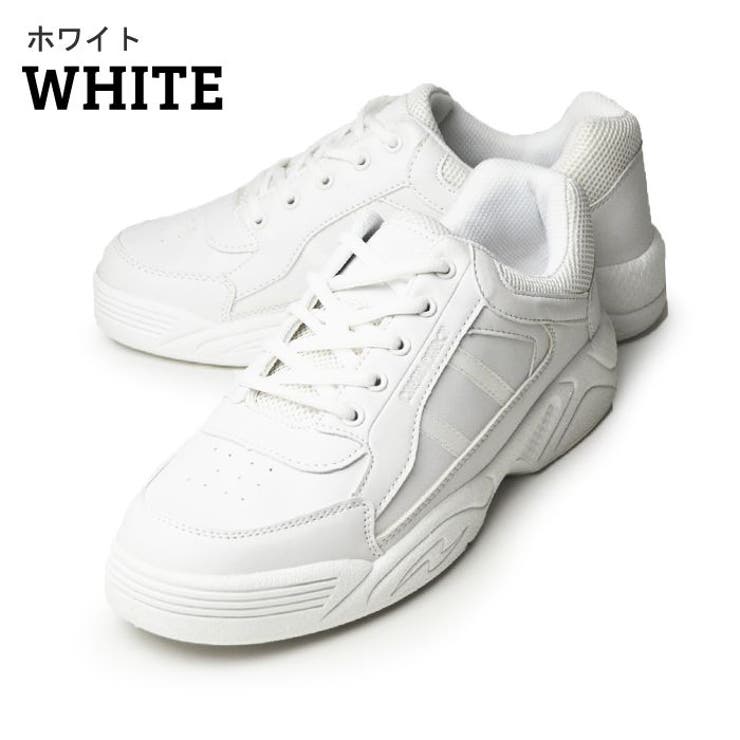 White | スニーカー メンズスニーカー 学生靴 | ShoeSquare