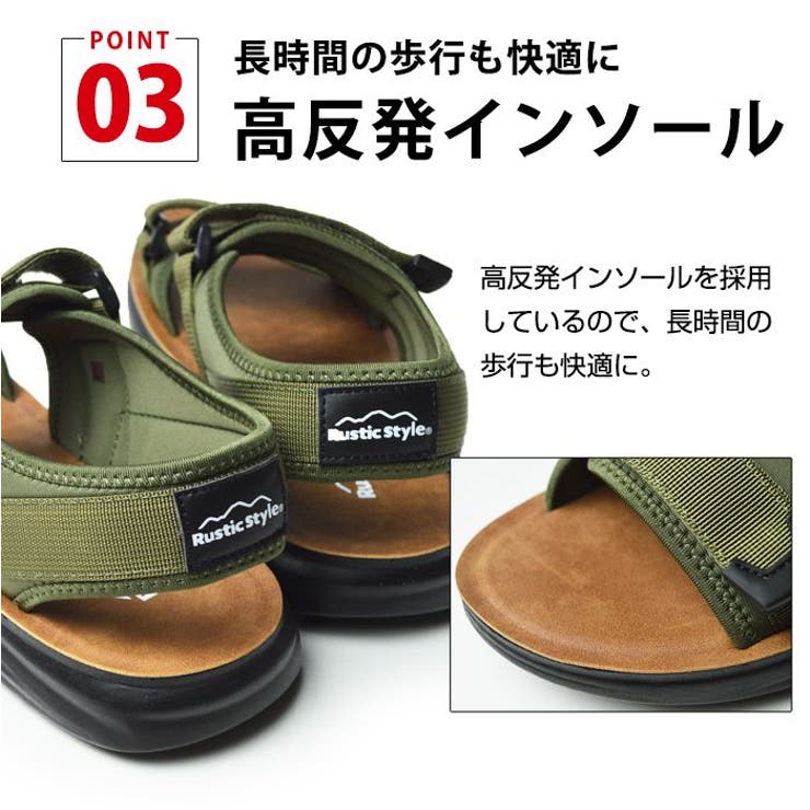 サンダル メンズ スポーツサンダル | ShoeSquare | 詳細画像12 
