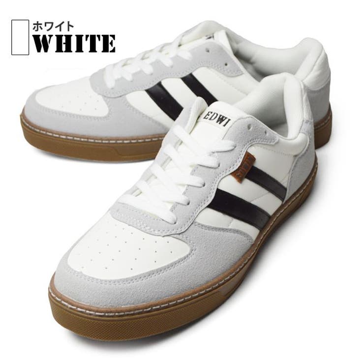 White | EDWIN エドウィン スニーカー | ShoeSquare