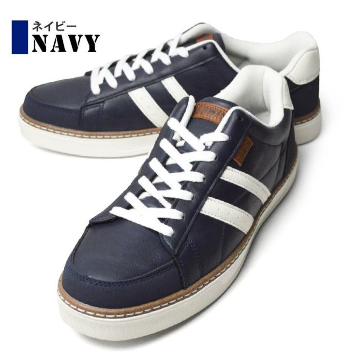 Navy | EDWIN エドウィン スニーカー | ShoeSquare