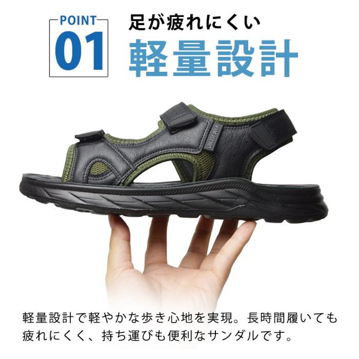 アウトドアサンダル メンズ スポーツサンダル | ShoeSquare | 詳細画像6 